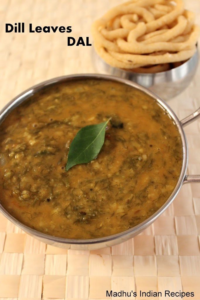 dill leaves dal