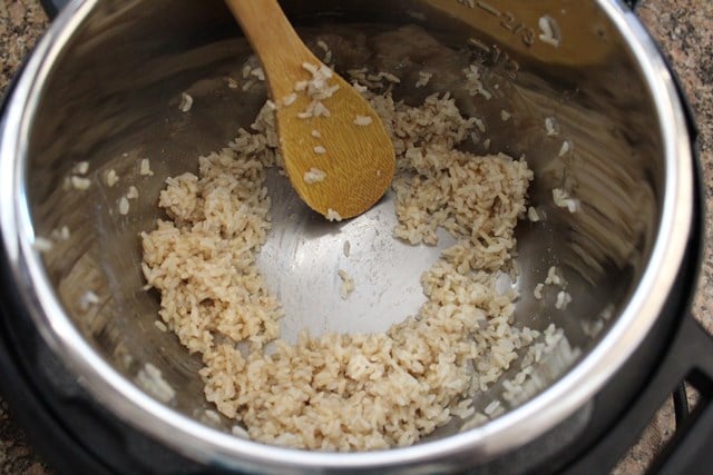 perfectly cooked brown rice