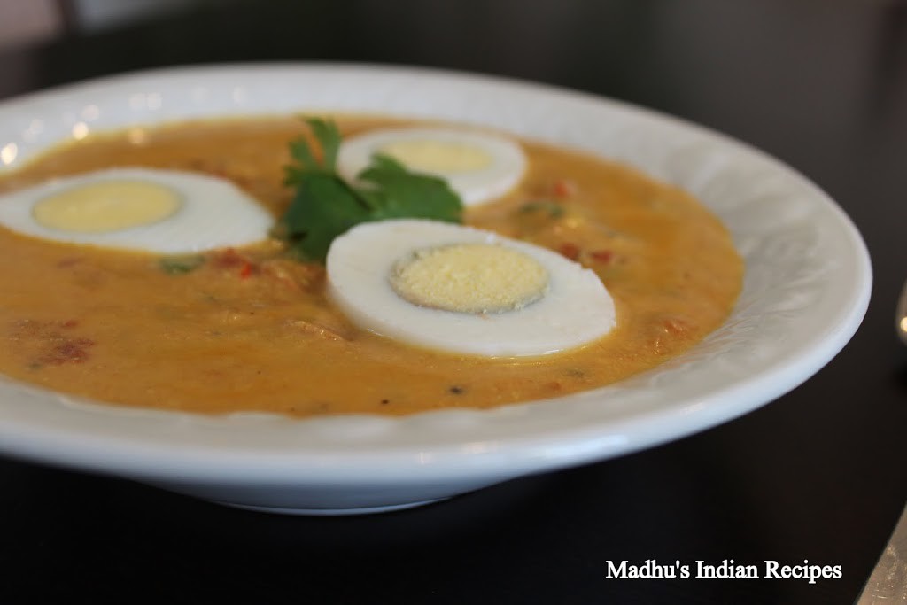 egg curry with tandoori masala
