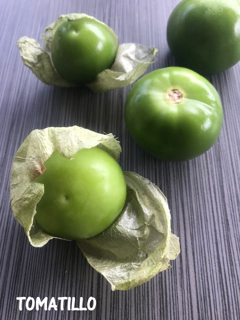 tomatillo is a tangy tomato using it today to make indian dal, 