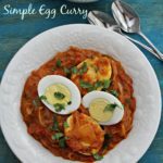simple egg curry with rice