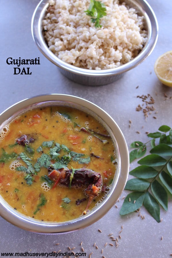 Instant Pot Gujarati Dal | Madhu's Everyday Indian