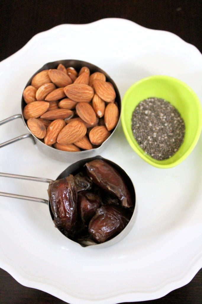 dates almond ladoo ingredients