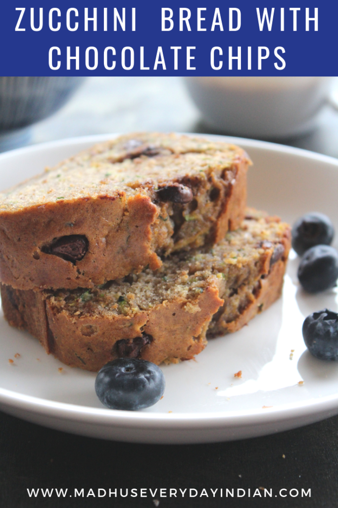 zuccini bread with chocolate chips