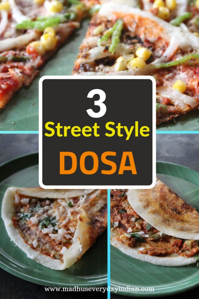 3 street style dosa recipes