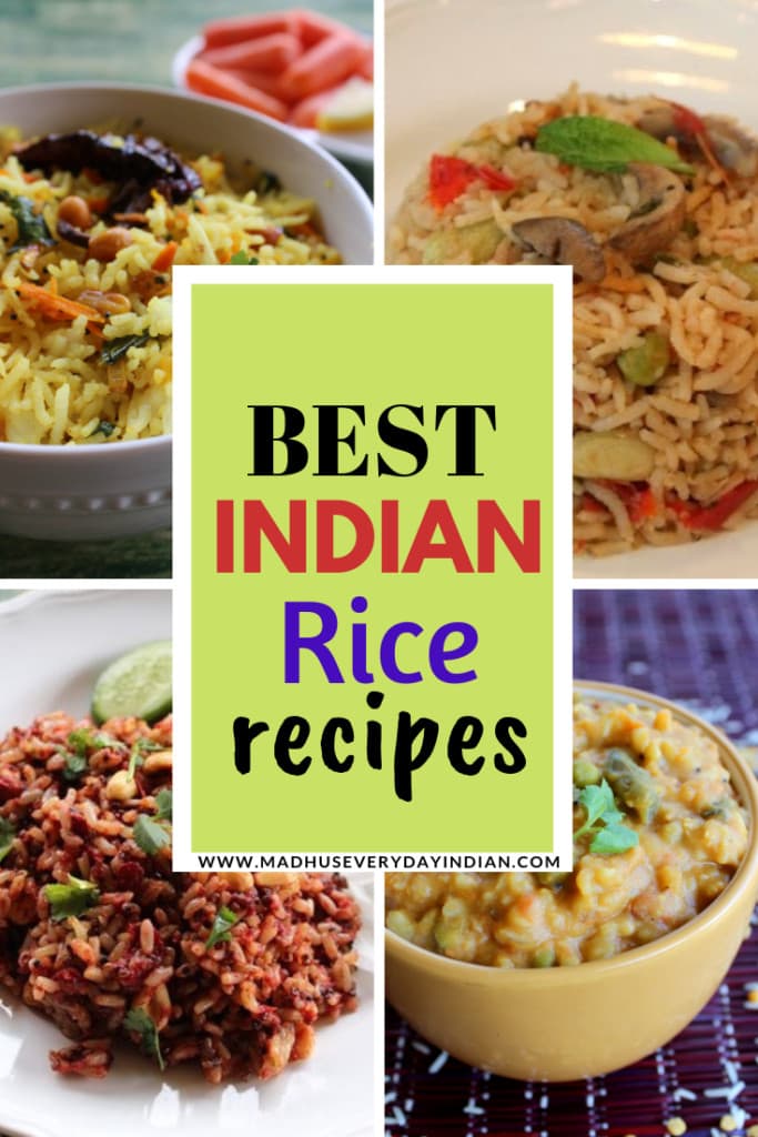 top and best indian rice recipes