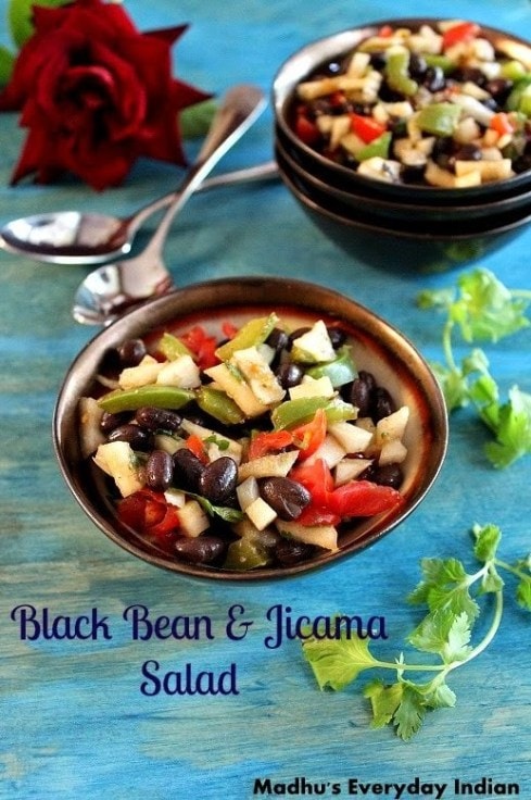 http://www.madhuseverydayindian.com/black-bean-jicama-salad-salad-recipes/