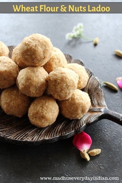 wheat and nuts ladoo recipe