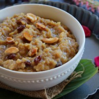 sweet pongal picture made in instant pot