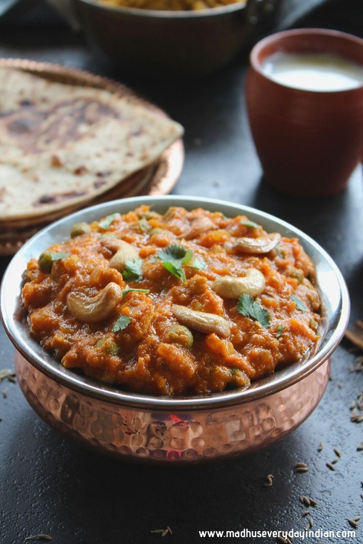 Cashew Curry (Vegan) | Indian Kaju curry - Madhu's Everyday Indian
