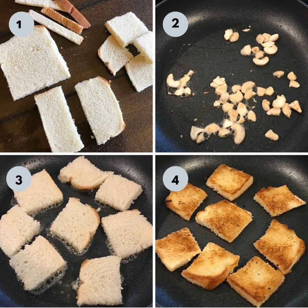bread halwa process