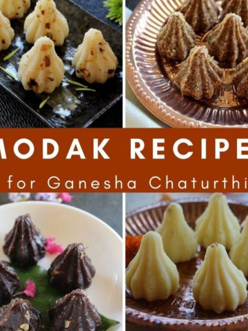 collection of modak recipes for ganesh chaturthi