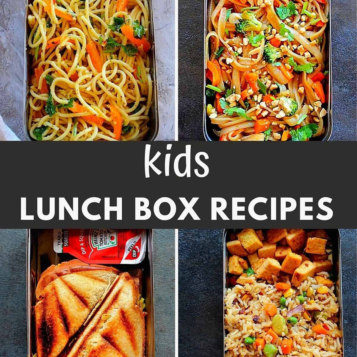 healthy kids lunch box recipe