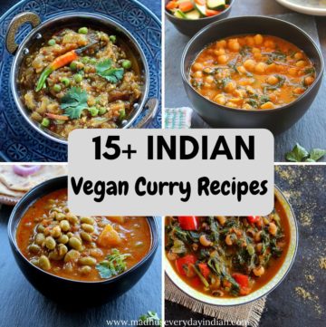 collage of indian curry recipes
