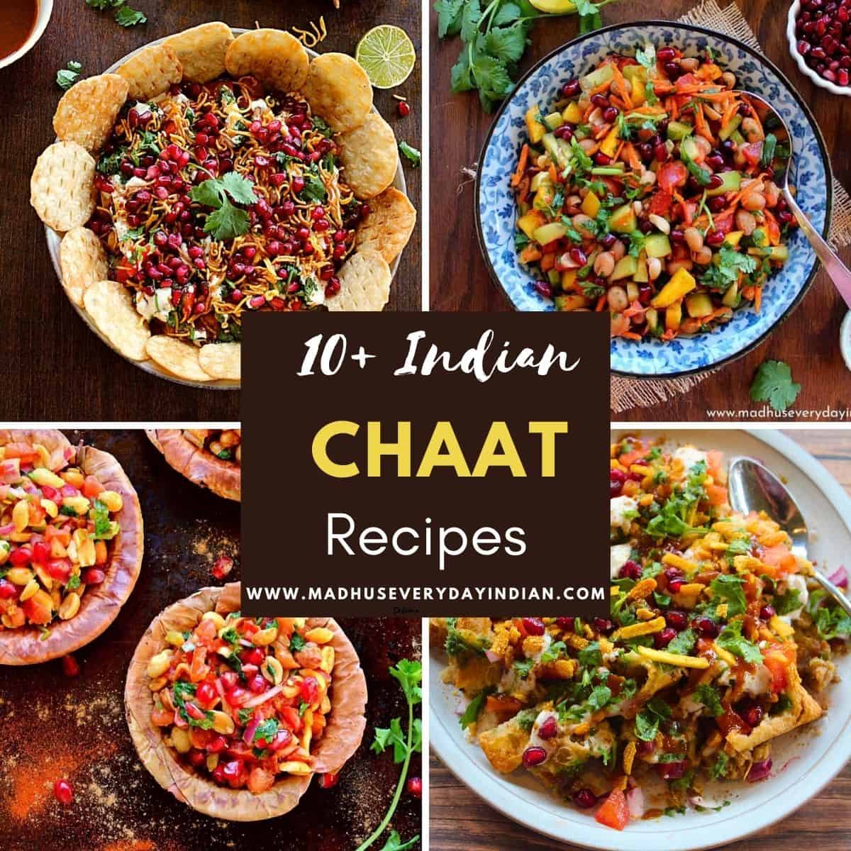 10 Indian Chaat Recipes - Madhu's Everyday Indian